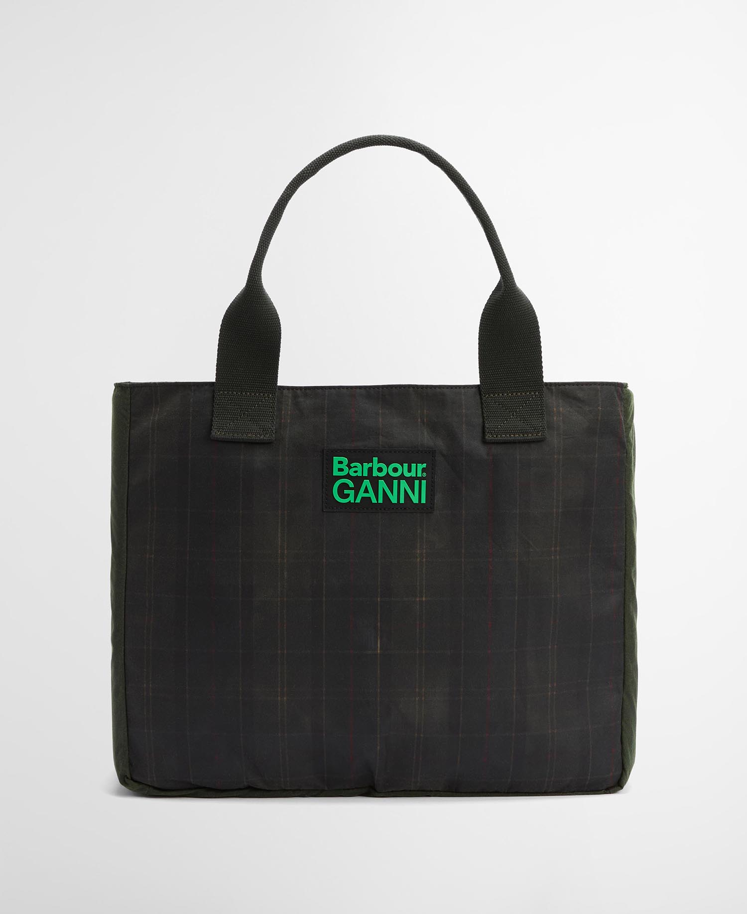 Barbour x GANNI Waxed Tote Bag image number 0