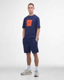 Mass Graphic T-Shirt Pigment Navy
