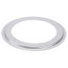 4-quart inset adapter ring in stainless steel for 7-quart well