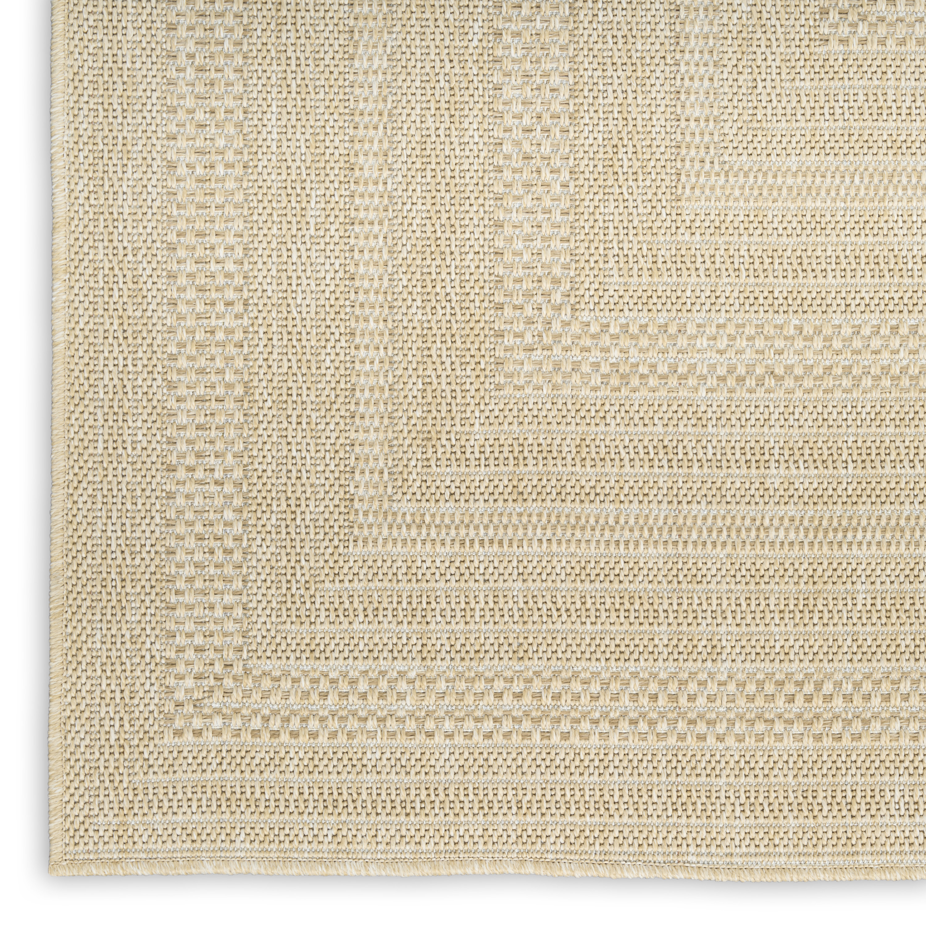 Nourison Tulum 2' x 3' Cream Outdoor Rug