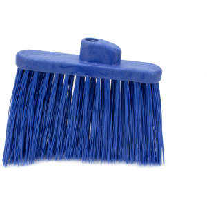 Carlisle, Sparta, 12in, Color Coded Unflagged Broom Head, Polypropylene Bristles, Blue