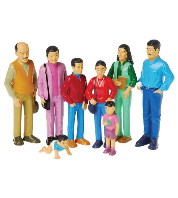 Pretend Play Families, Hispanic Family
