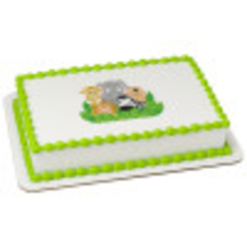 Image Cake Jungle Animals