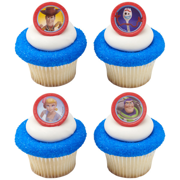 Disney and Pixar Toy Story 4 Toys Play Cupcake Rings