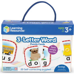 3-Letter Word Puzzle Cards