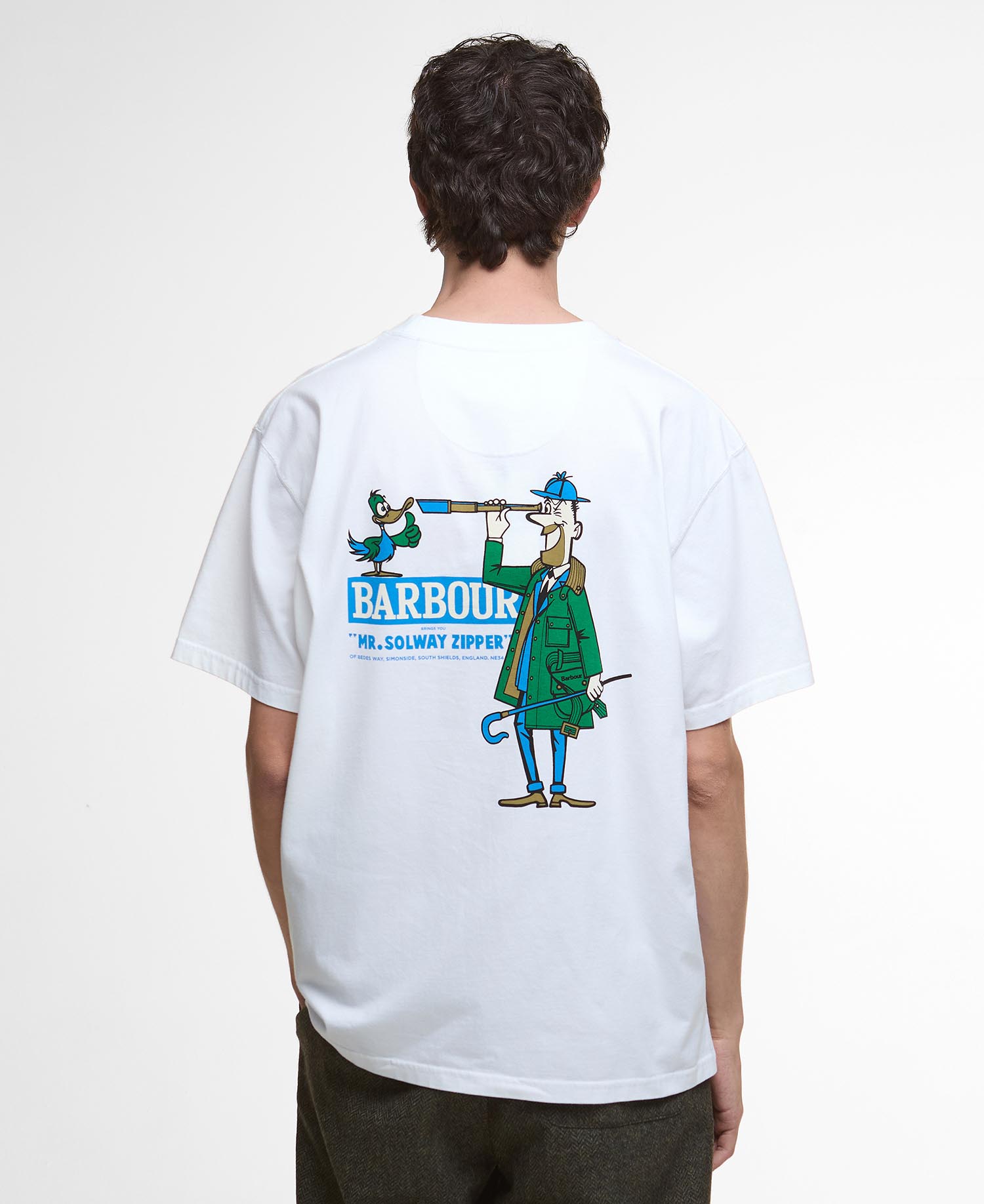 T-shirt oversize con stampa “Mr Solway” image number 2