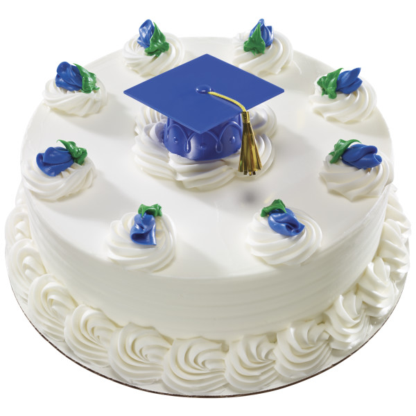 Blue Grad Cap With Tassels Layon | DecoPac