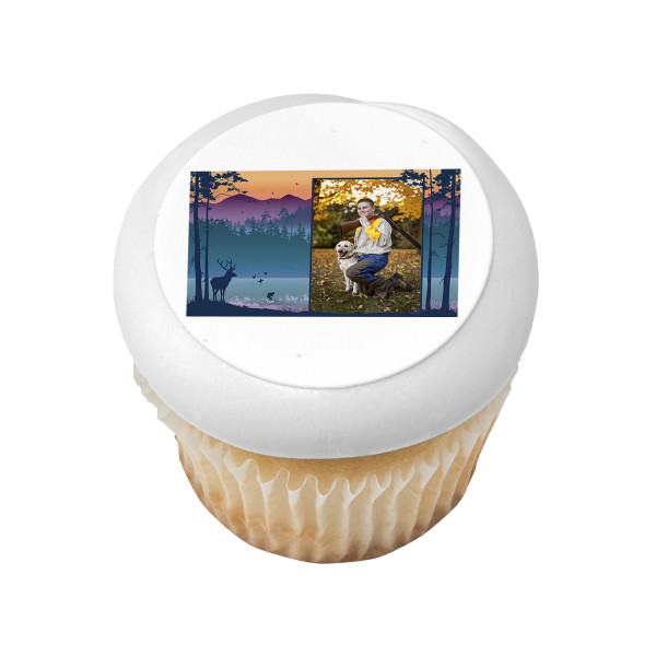 Hunting PhotoCake® Edible Image® Frame