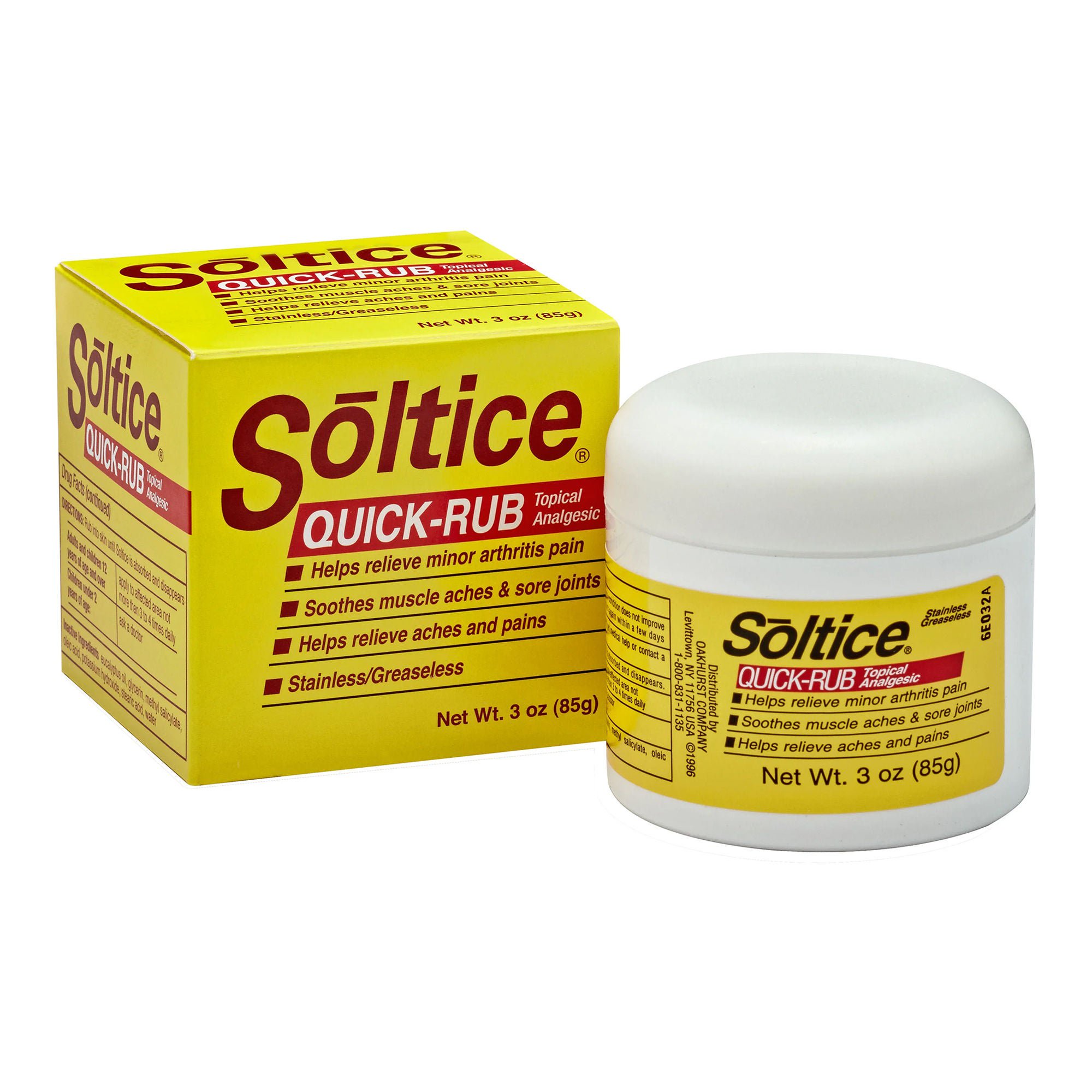 Soltice® Quick Rub Topical Analgesic
