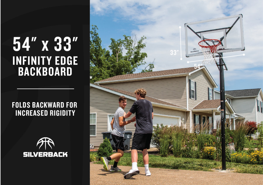 Silverback NXT 54" InGround Basketball Hoop Silverback Goalrilla