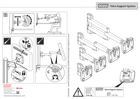 Novus TSS Support Carriage User Guide