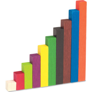 Cuisenaire&reg; Rods Small Group Set, Wood, Set of 155