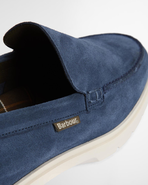 Carty Loafers Shark Blue Suede