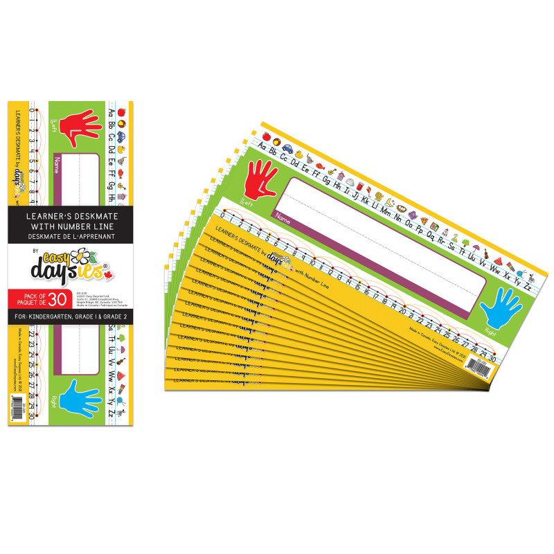 Learner's DeskMate with Numberline