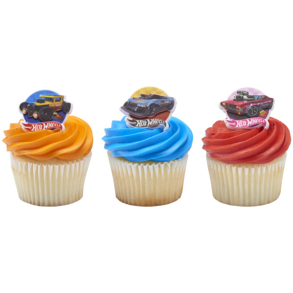 Hot Wheels™ Epic Stunt Cupcake Rings