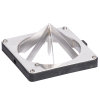 T-handle, pusher block and 6-section-wedge replacement blade assembly for Insta Cut® 3.5 manual food processor