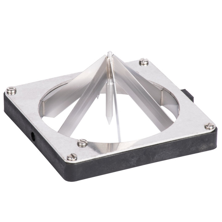 T-handle, pusher block and 6-section-wedge replacement blade assembly for Insta Cut® 3.5 manual food processor