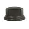 Rubbermaid Commercial, BRUTE, Dome, Resin, 55 gal, Resin, Black, Receptacle Lid