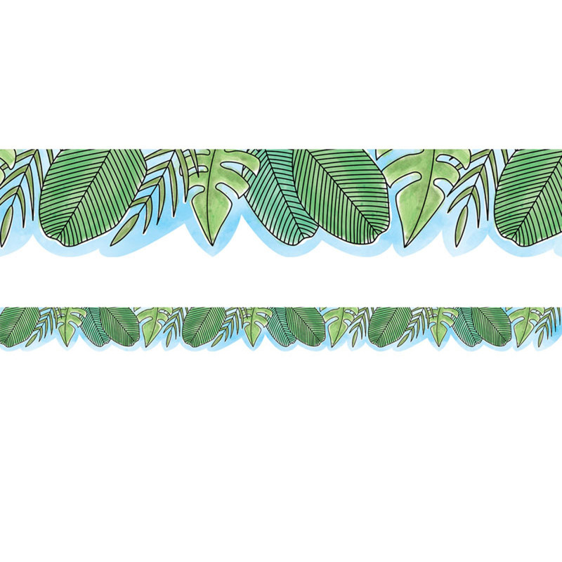 Safari Friends Jumbo Leaves EZ Border, 48 Feet