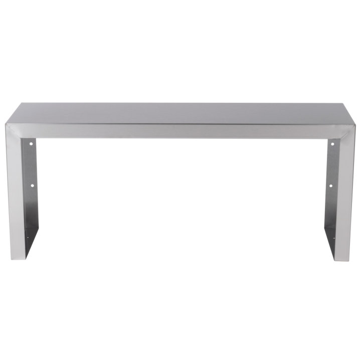 32-inch Servewell® stainless steel overshelf