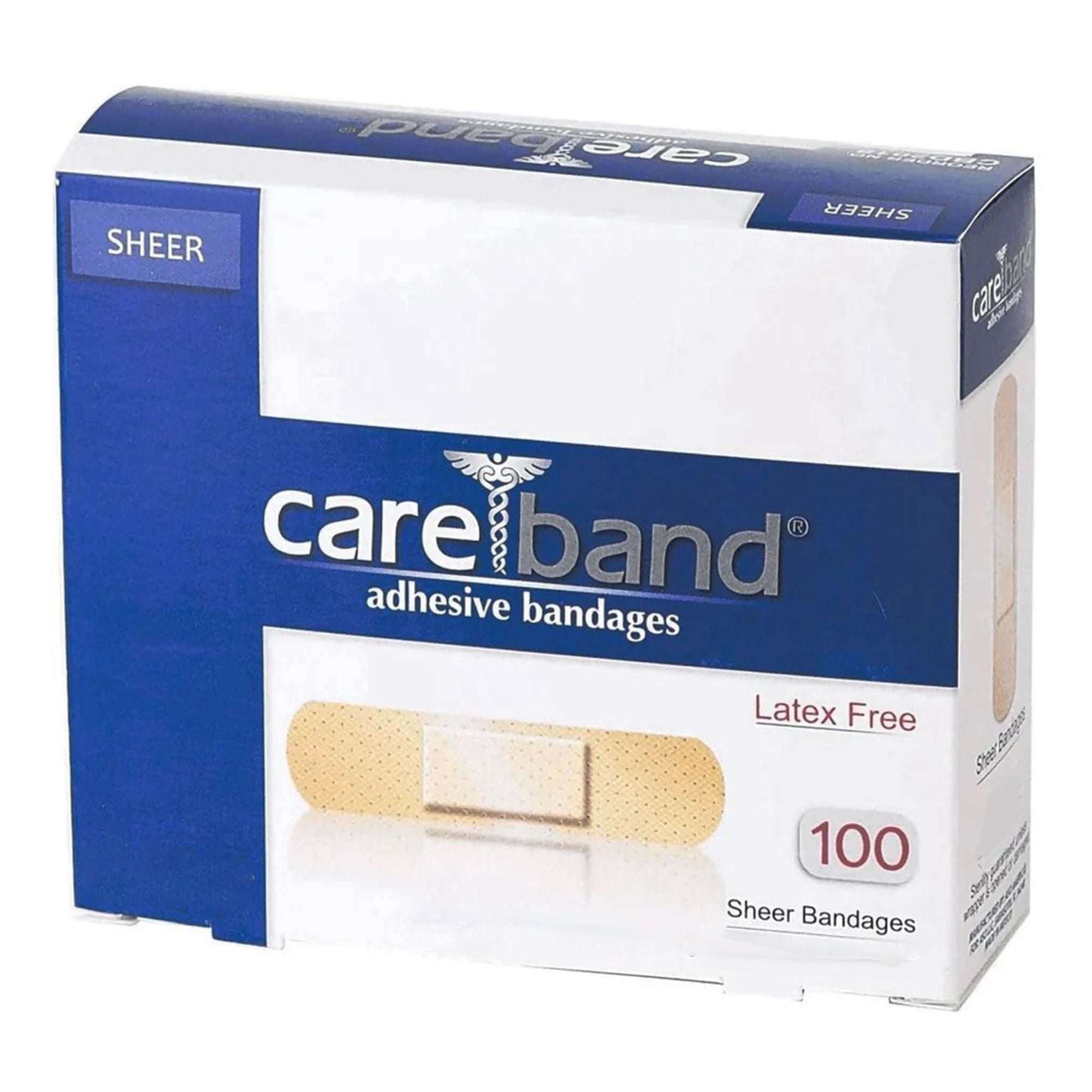 Careband™ Sheer Adhesive Strip, 3/8 x 1-1/2 Inch