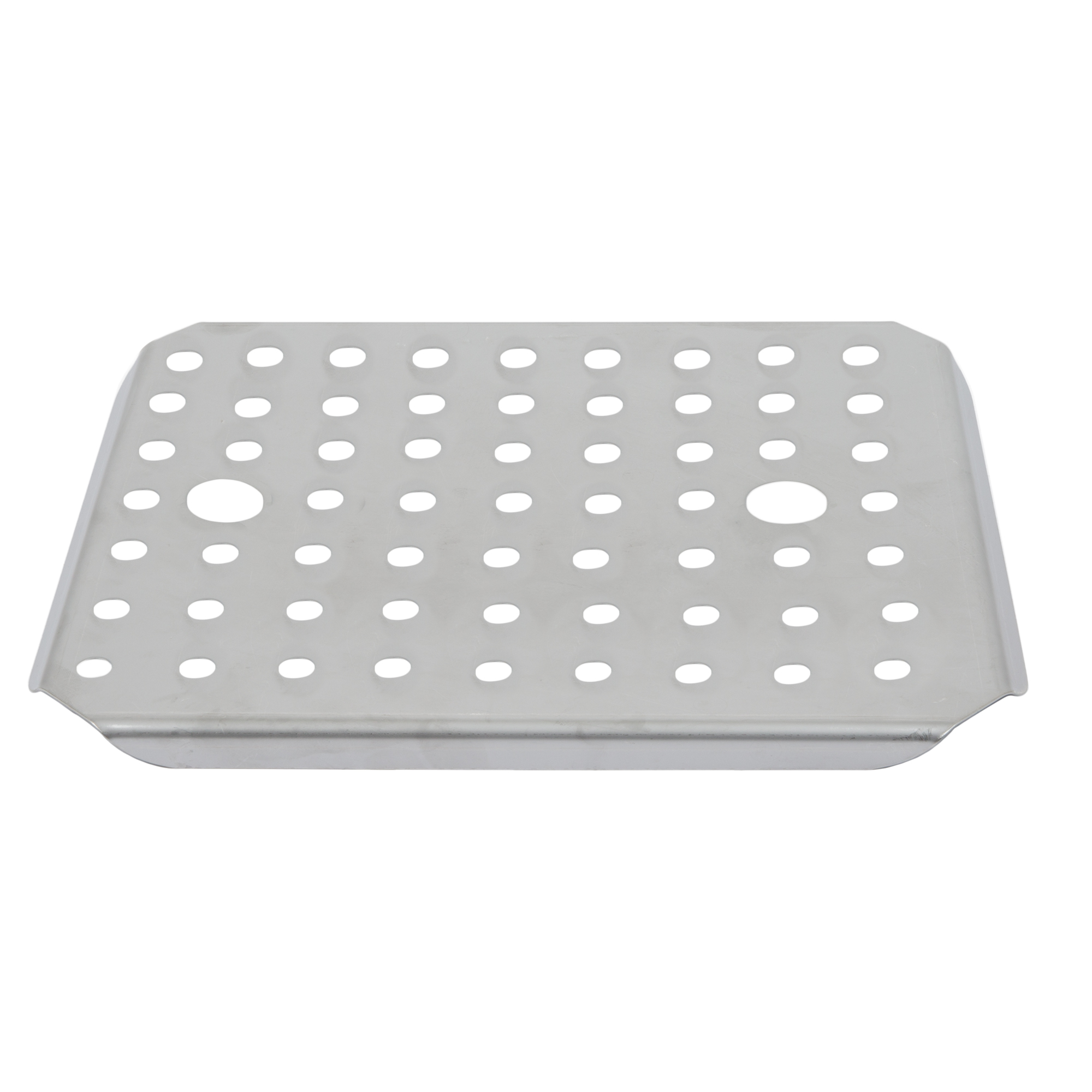 Two-thirds-size Super Pan V® stainless steel false bottom