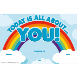 Today Is All About You Recognition Award, Pack of 36