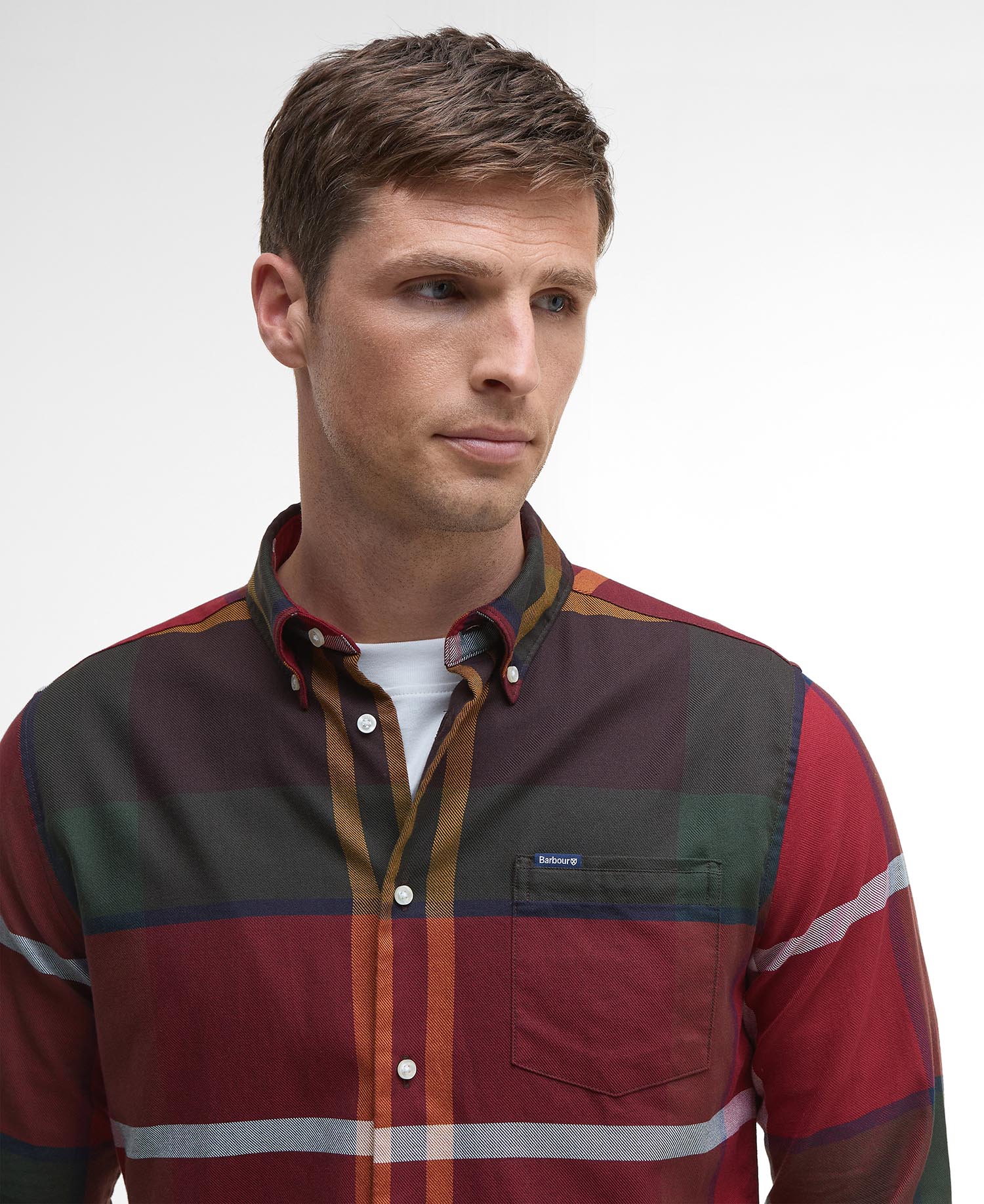 Dunoon Tailored Long-Sleeved Shirt image number 3