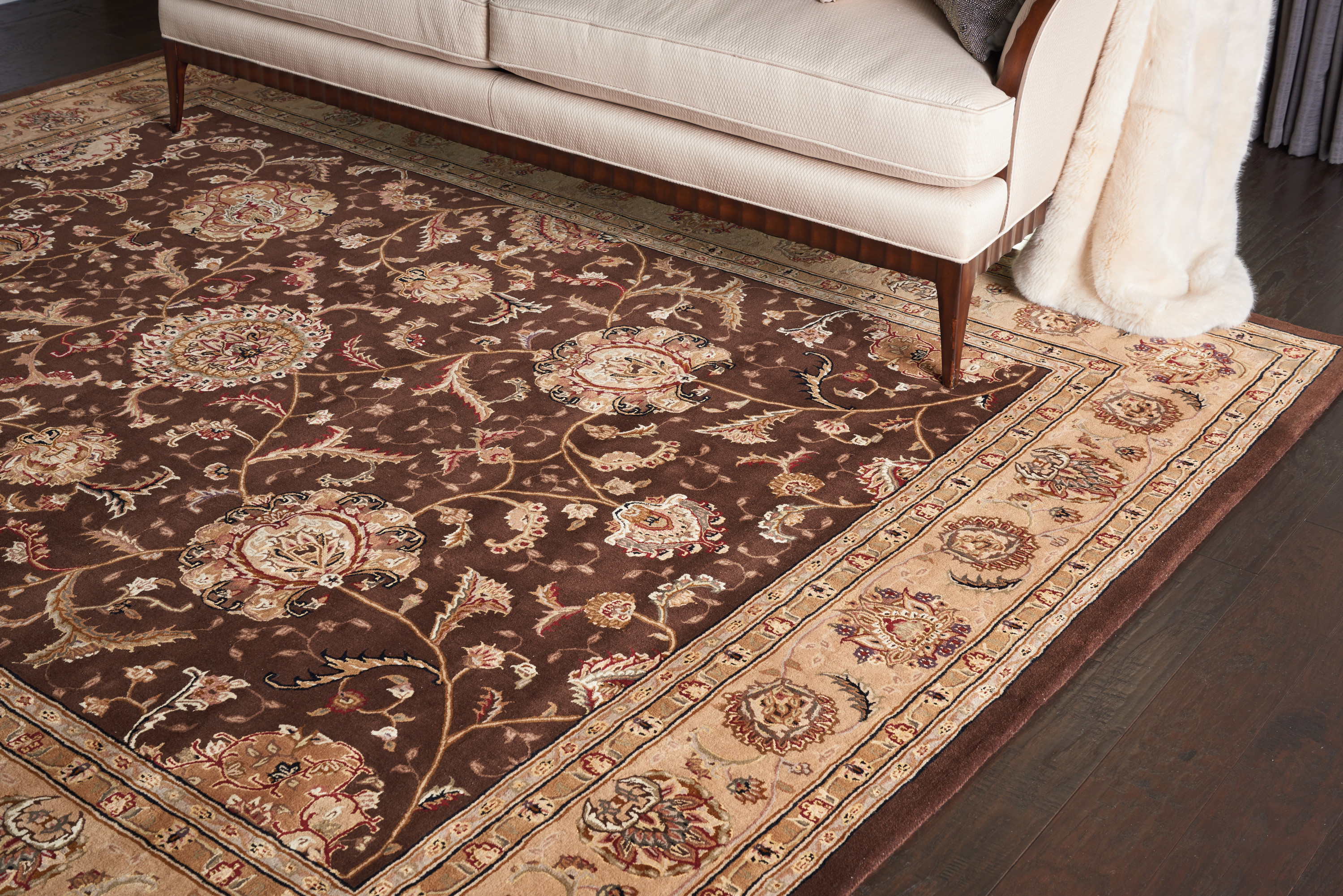 Nourison Nourison 2000 7'9" x 9'9" Brown Traditional Indoor Rug
