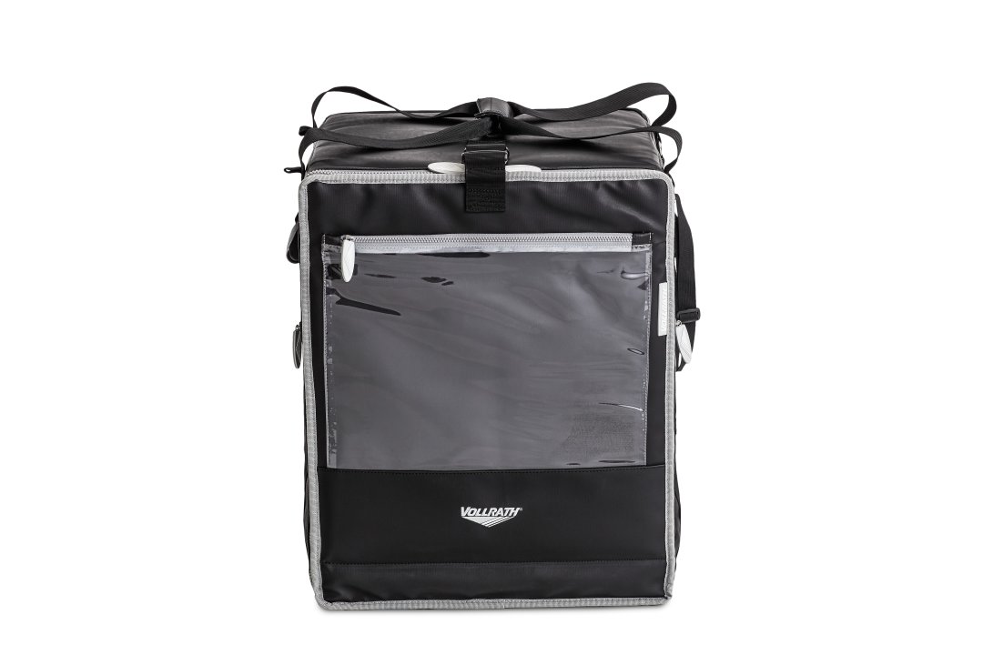 3-Series insulated tower bag with wire insert, backpack straps and headrest strap