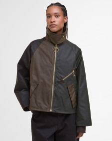 Arlene Waxed Jacket Beech/Ancient Tartan