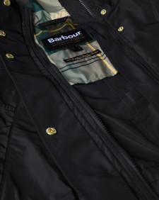 Una Showerproof Parka Black/Ancient Tartan