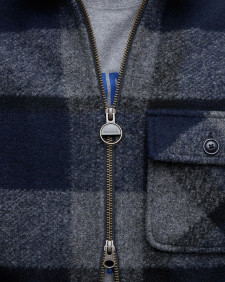 Overshirt in pile e tartan Hailwood 