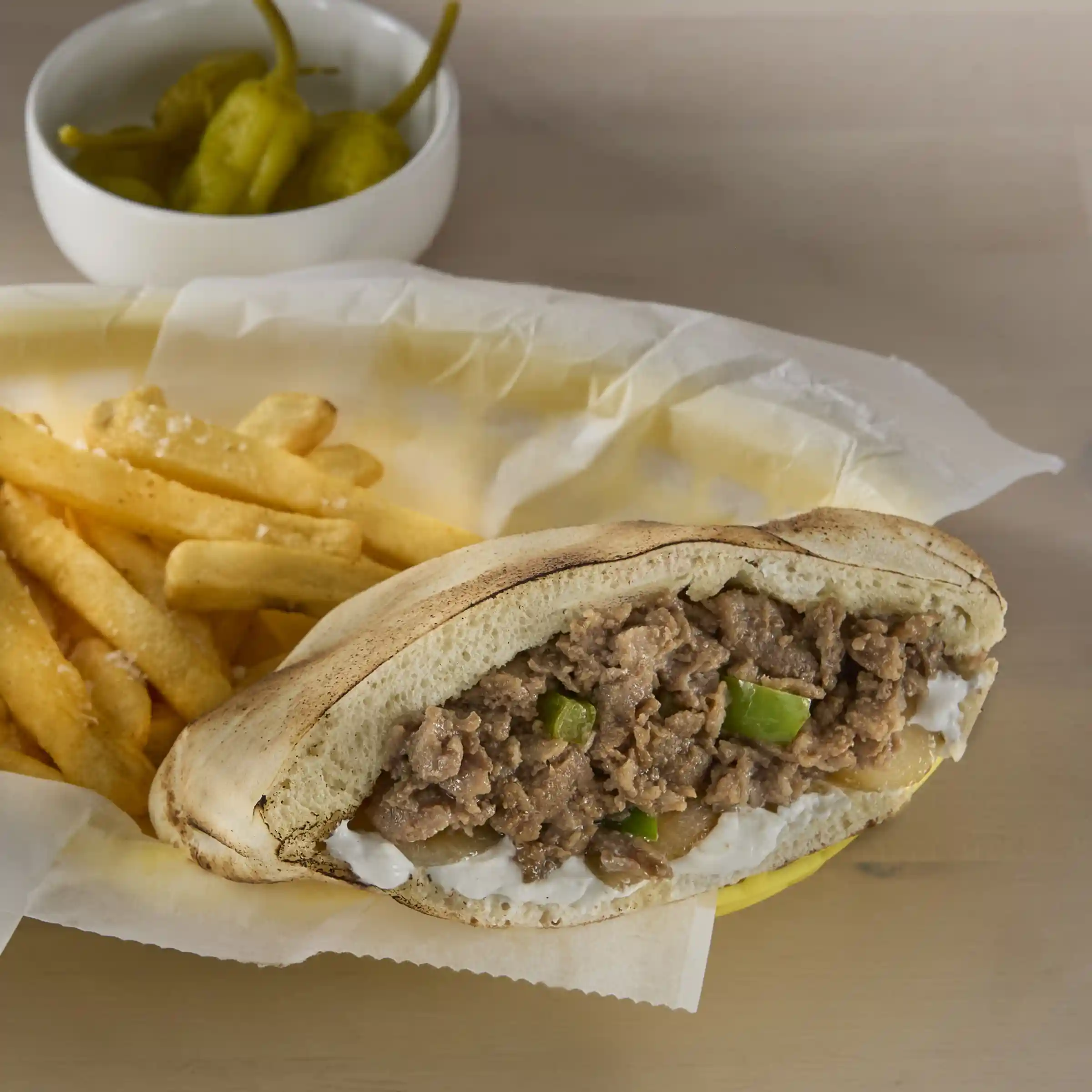 The Original Steak-EZE® BreakAway® Beef Steak, Marinated, 4 oz_image_1