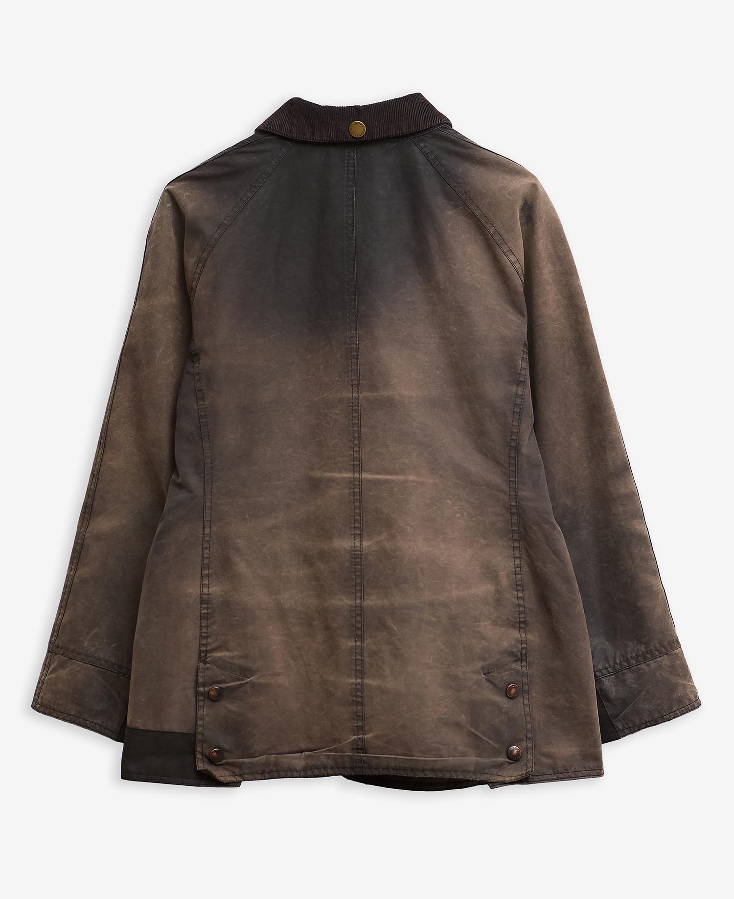 Barbour Re-Loved Beadnell Waxed Jacket - Size 12 image number 2