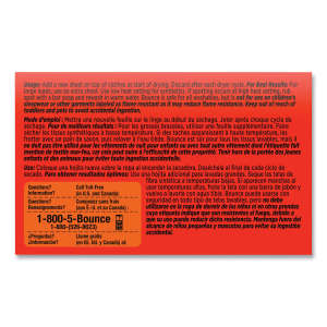 PG02664, Procter & Gamble, Bounce Vending-Design Fabric Softener Sheets, Outdoor Fresh, 2/Box