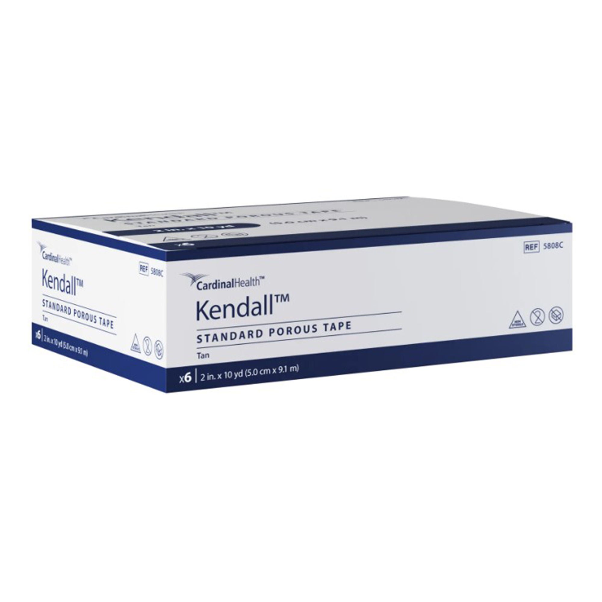 Kendall™ Cloth Medical Tape, 2 Inch x 10 Yard, Tan