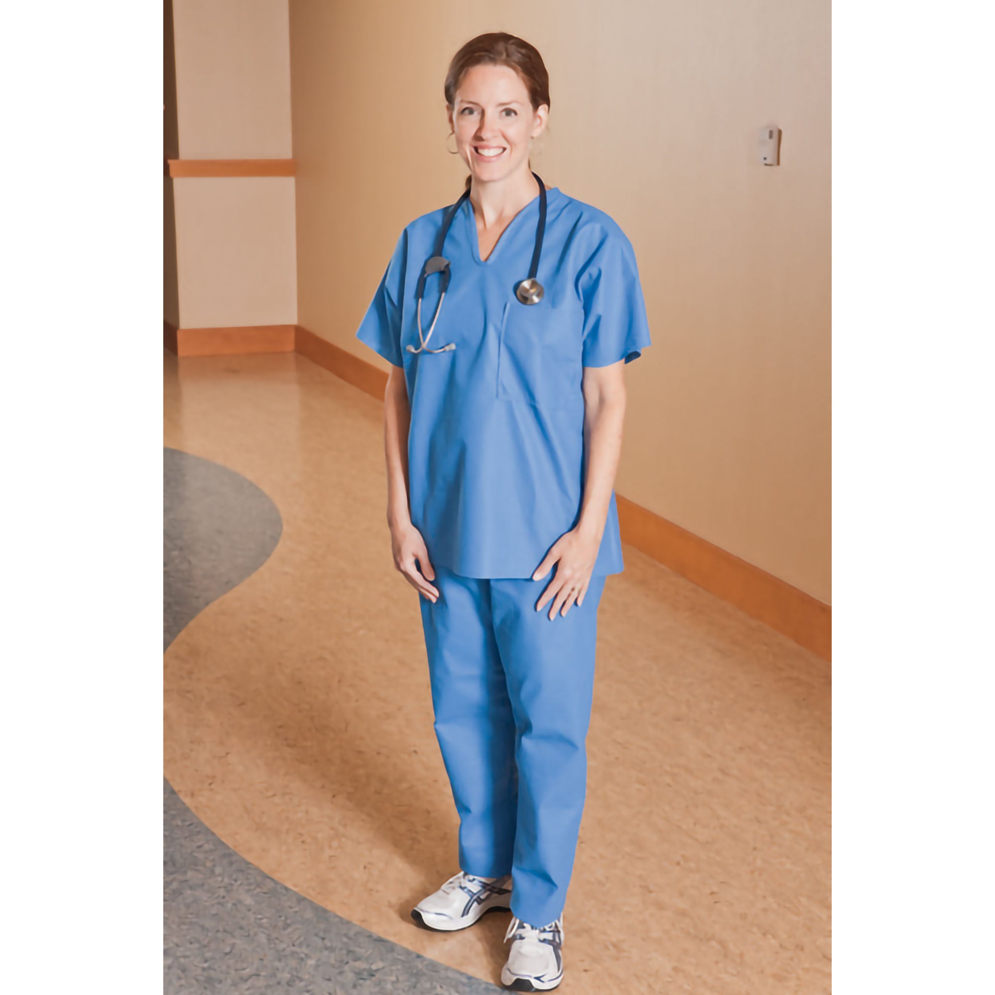 Provider Scrub Pants Evolution™ Straight Leg X-Large Blue Unisex