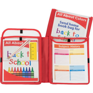 Homework Connector Folder, Red