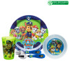 Paw Patrol Dinnerware Set, Chase, Marshall and Friends, 5-piece set slideshow image 1 Paw Patrol Dinnerware Set, Chase, Marshall and Friends, 5-piece set slideshow image 1