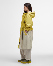Evie Showerproof Parka Limeade/Light Sand