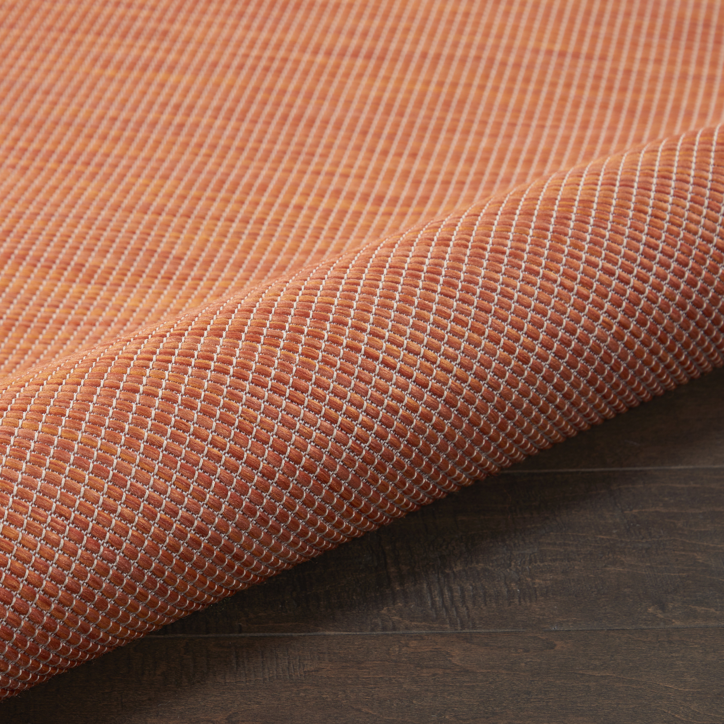 Nourison Positano 7' x 10' Terracotta Modern Rug