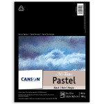 Canson Artist Series Mi-Teintes Pastel Pad Black Foldover Binding 24 Sheet 9x12  inch 1 Count