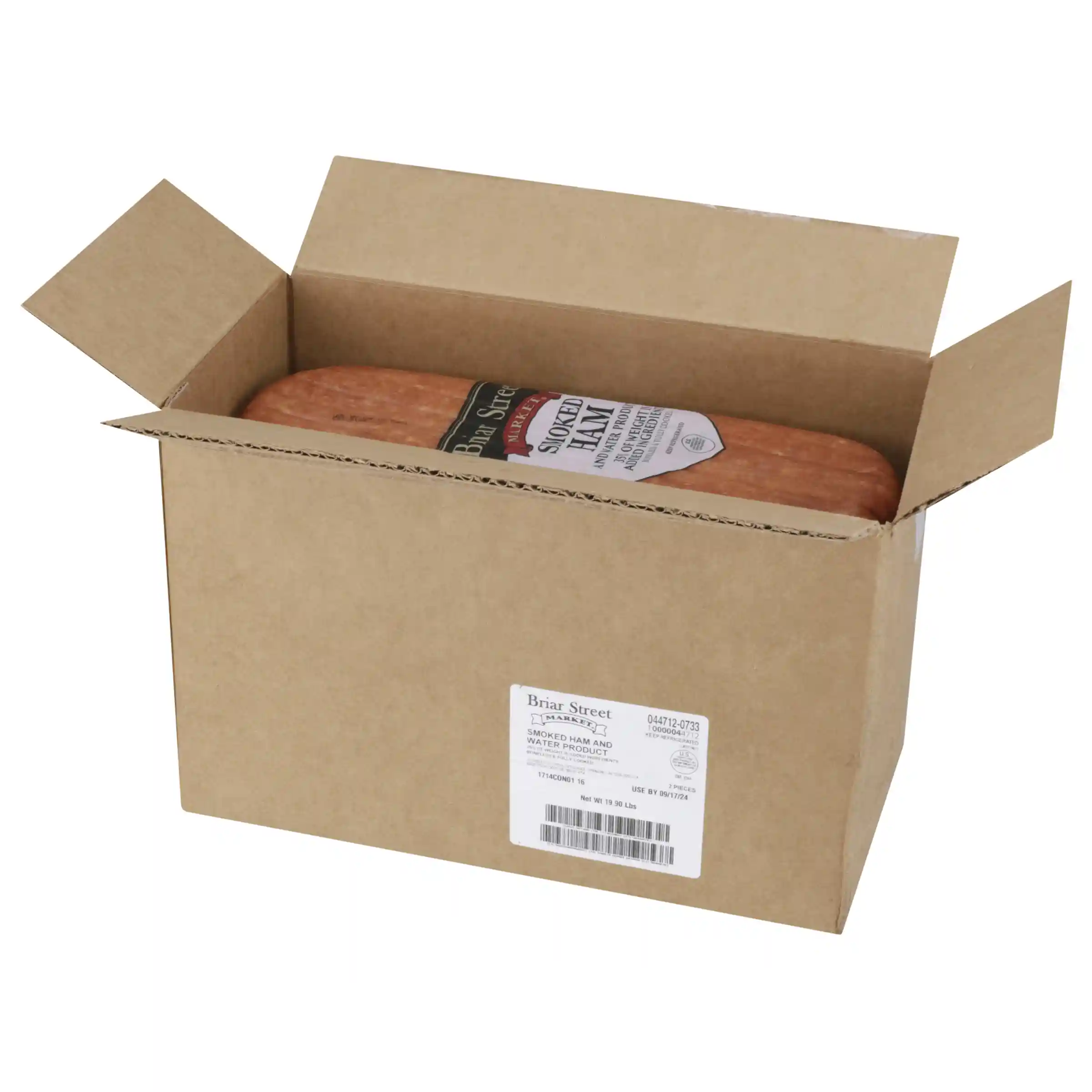 Briar Street Market® Fully Cooked Boneless Smoked Ham & Water Product 35% of Weight is AI_image_4