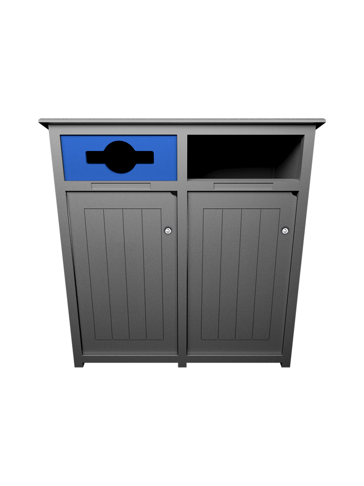 AURA – Double – Unit – Mixed-Full – Grey-Blue