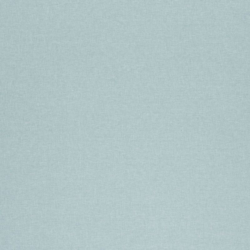 Pale blue fabric-textured wallpaper filling the frame, showing a subtle crosshatch weave; flat, evenly lit blank wall background with no windows, furniture, or other objects.