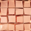 Sideview Glass Copper 3×3 Mosaic Polished