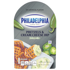 Philadelphia Pretzels & Jalapeno Cream Cheese Dip, 2.52 oz Tray