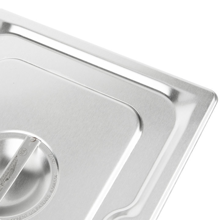 Half-size Super Pan 3® solid stainless steel cover