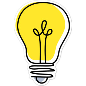 Core Décor Doodle Lightbulb 6" Designer Cut-Outs, Pack of 36